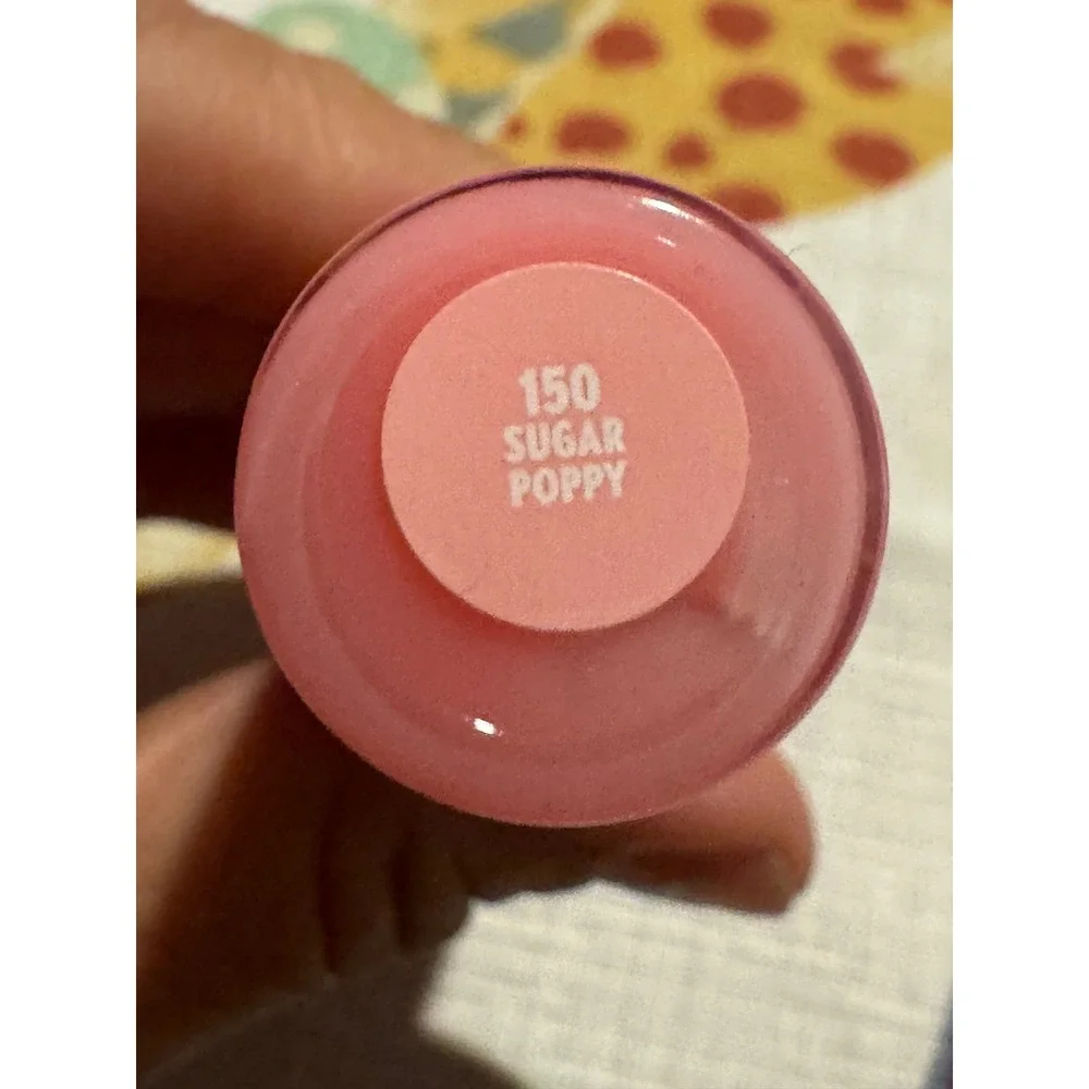 Covergirl Clean Fresh Yummy Gloss 150 Sugar Poppy Pink Vegan Lip Gloss 0.33 oz